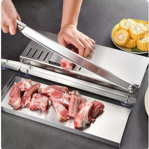 Bộ dao thớt, thái thịt đa năng Foodcom - Bản lớn 39cm